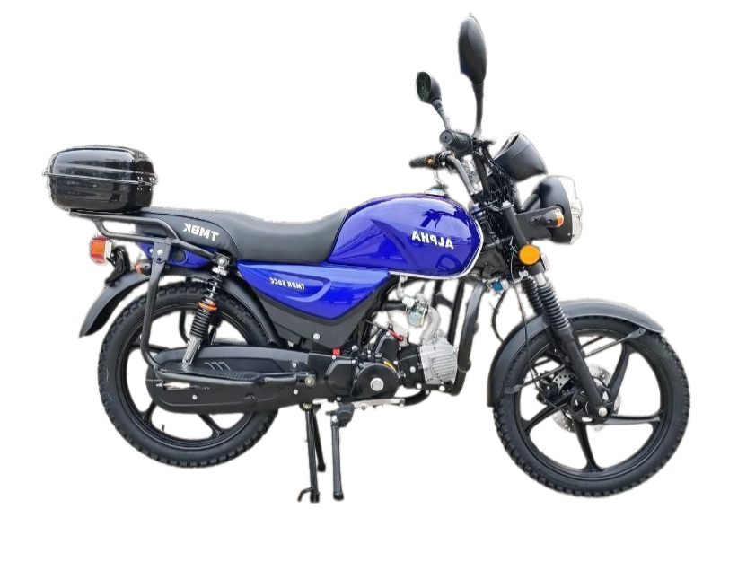 Мопед TMBK ALPHA (ТМБК Альфа) 50cc Blue синий
