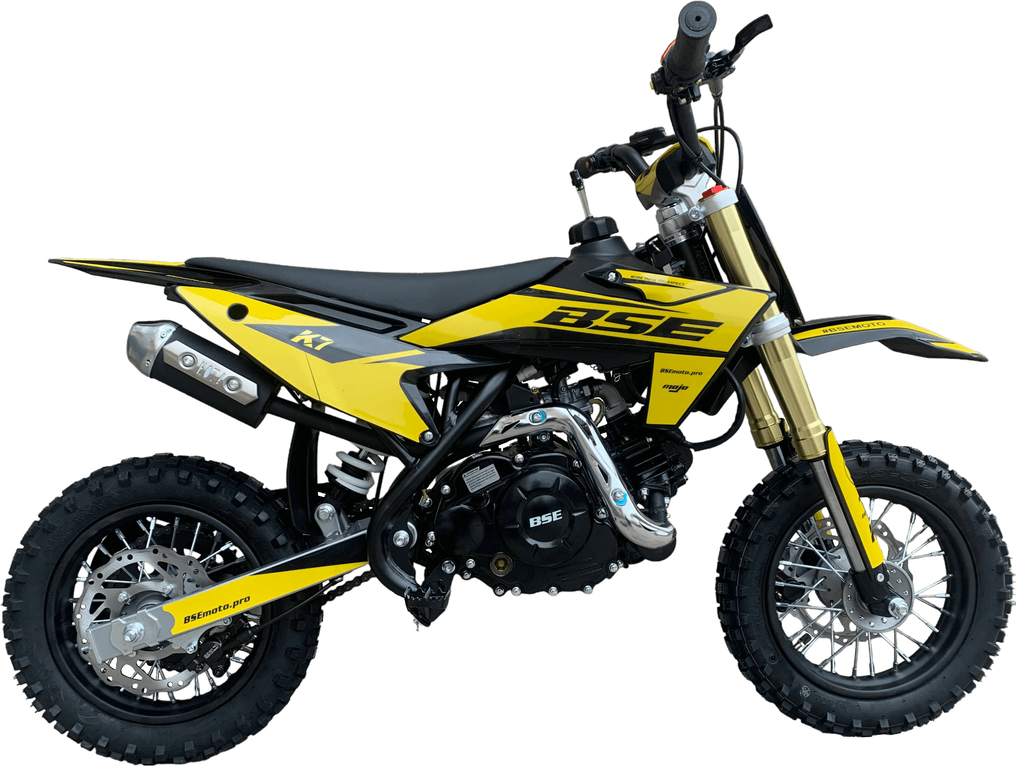 Питбайк BSE (БСЕ) K7 Yellow Twister