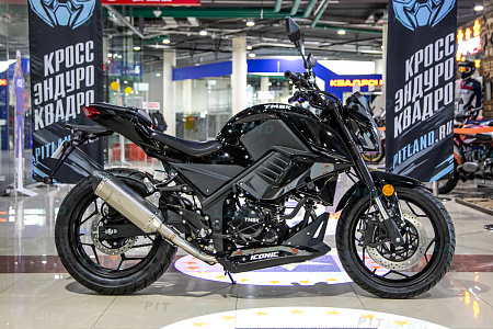 Дорожный мотоцикл TMBK Iconic 400 Black (ТМБК Иконик) Черный, 2025, ЭПТС Дорожный мотоцикл TMBK Iconic 400 Black (ТМБК Иконик) Черный, 2025, ЭПТС