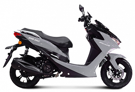 Скутер TMBK Scooter Aero (ТМБК Аэро) 50cc Nardo Grey Black Скутер TMBK Scooter Aero (ТМБК Аэро) 50cc Nardo Grey Black
