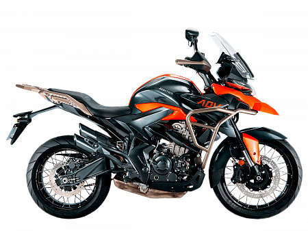 Мотоцикл Zontes (Зонтес) ZT350-T 19/17 2023 г. ПТС серебристый Мотоцикл Zontes (Зонтес) ZT350-T 19/17 2023 г. ПТС серебристый